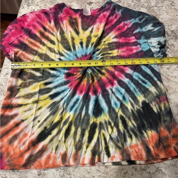 No boundaries tie dye shirt XXL Juniors - Picture 7 of 8